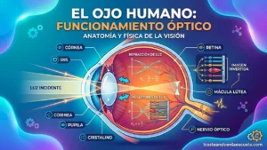 El ojo humano: funcionamiento óptico - Anatomía y física de la visión