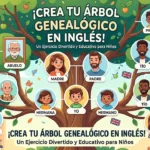 Family tree: ejercicio de árbol genealógico en inglés