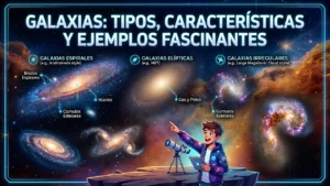 Galaxias: tipos, características y ejemplos fascinantes