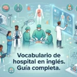 Hospital: vocabulario hospitalario en inglés. Guía completa