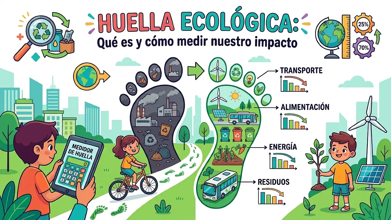 Huella ecológica: qué es y cómo medir nuestro impacto