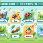 Insects: vocabulario de insectos en inglés