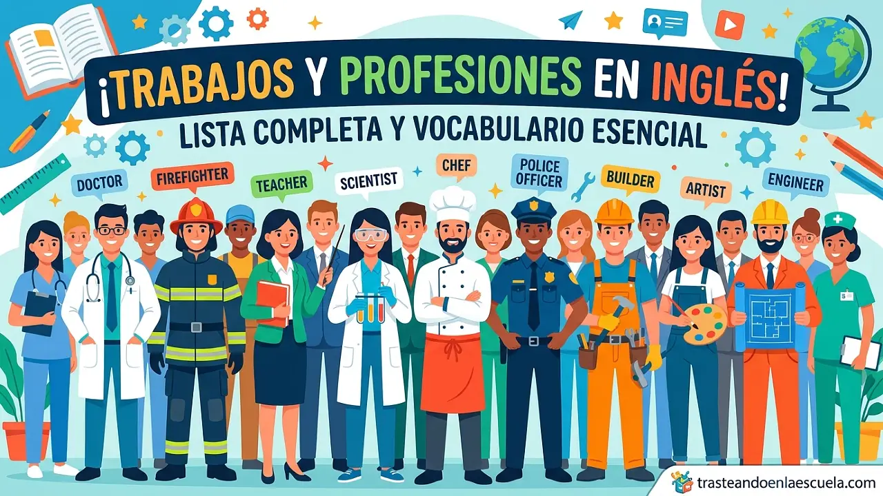Jobs: lista completa de profesiones en inglés (vocabulario esencial)