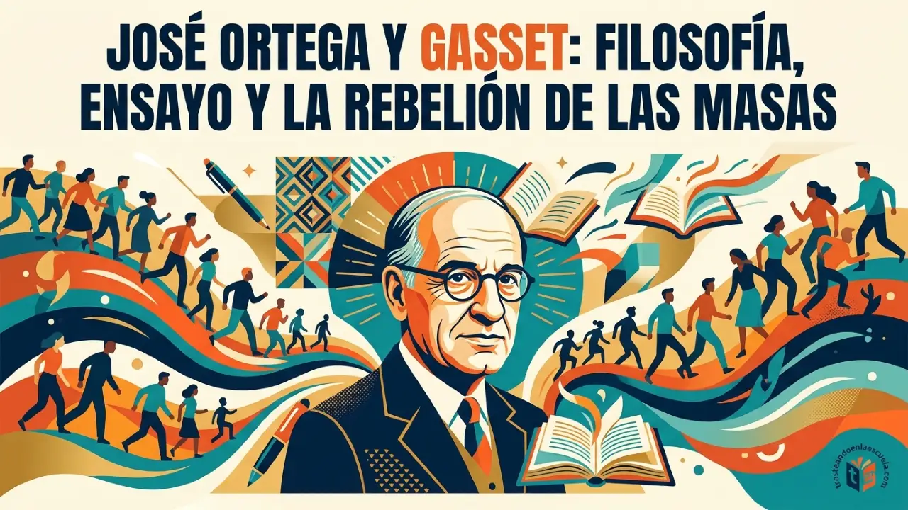 José Ortega y Gasset: filosofía, ensayo y la rebelión de las masas