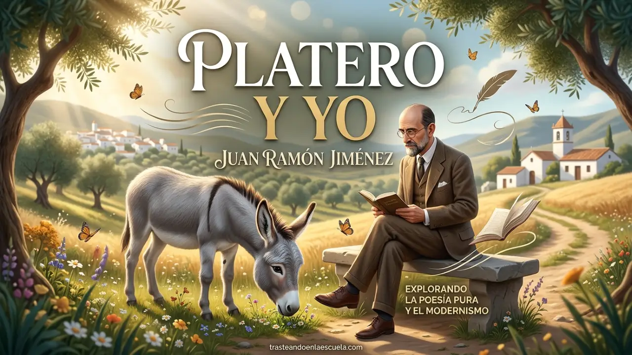 Juan Ramón Jiménez: Platero y yo, poesía pura y modernismo
