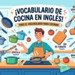 Kitchen: todo el vocabulario de la cocina en inglés