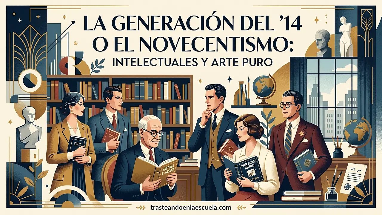 La Generación del 14 o Novecentismo: intelectuales y arte puro