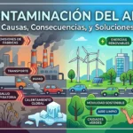 La contaminación atmosférica: causas, consecuencias y soluciones