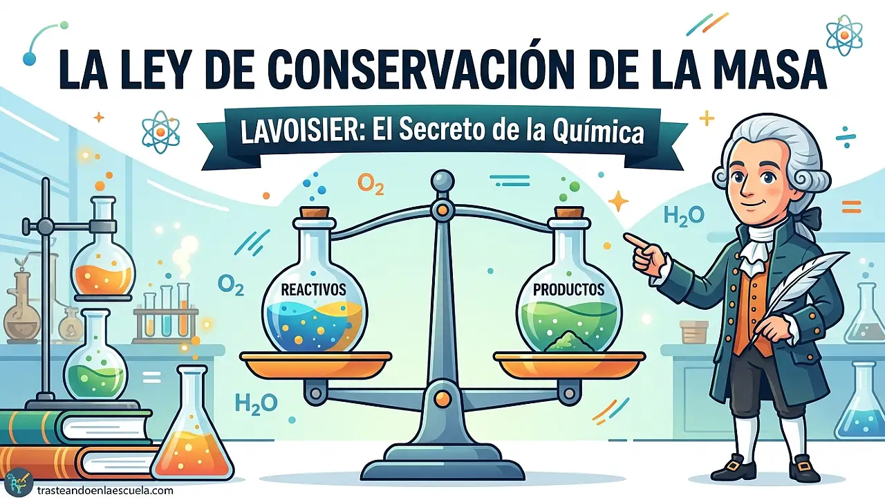 La ley de conservación de la masa: Lavoisier