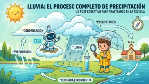 La lluvia: el proceso completo de precipitación