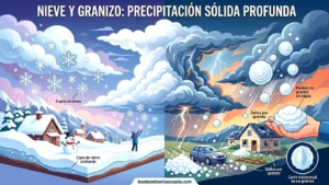 La nieve y el granizo: precipitación sólida en profundidad