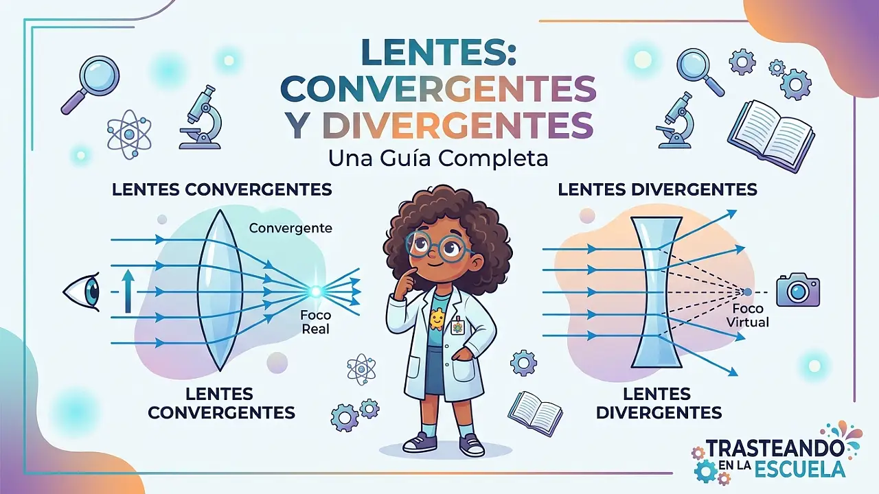 Las lentes: convergentes y divergentes - Guía completa