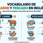 Meat and Fish: vocabulario de carnes y pescados en inglés