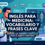 Medicine: medicamentos en inglés. Vocabulario y frases útiles
