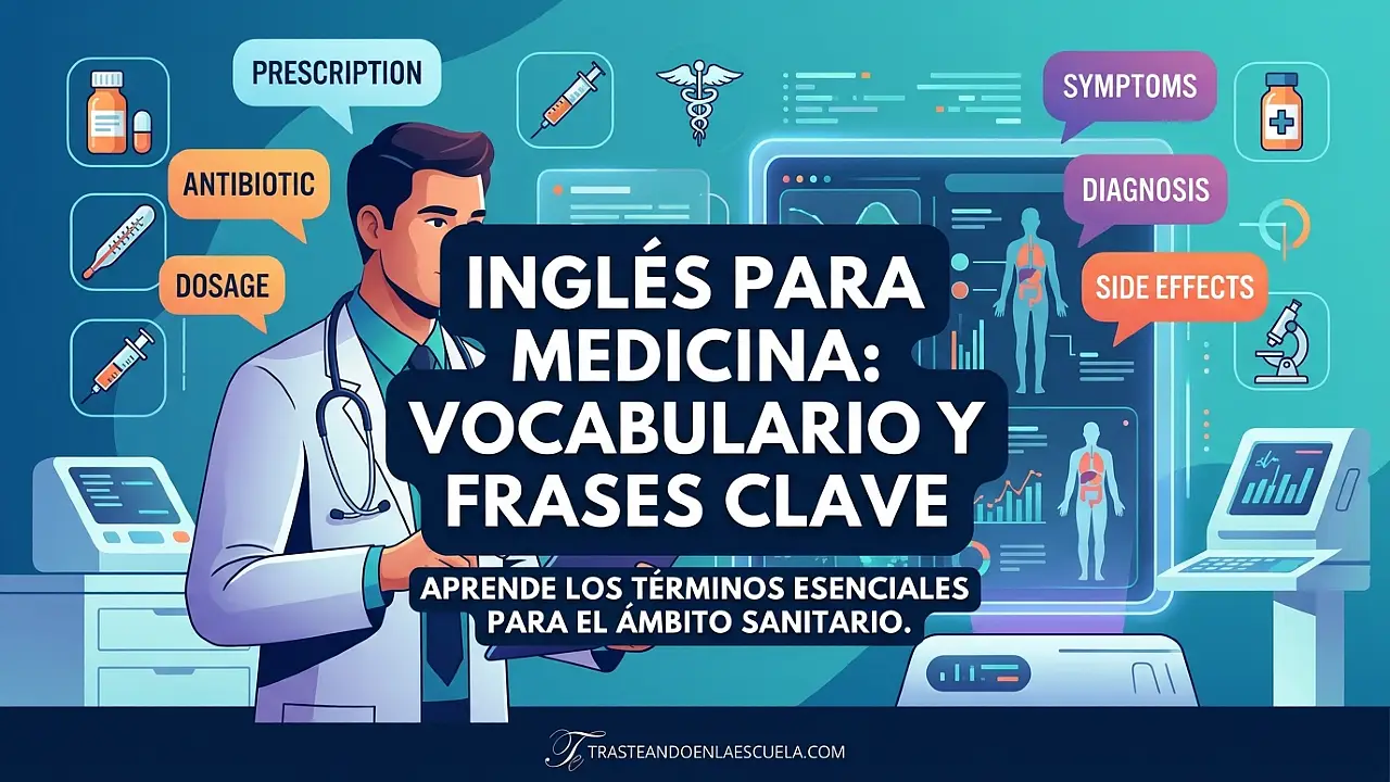 Medicine: medicamentos en inglés. Vocabulario y frases útiles