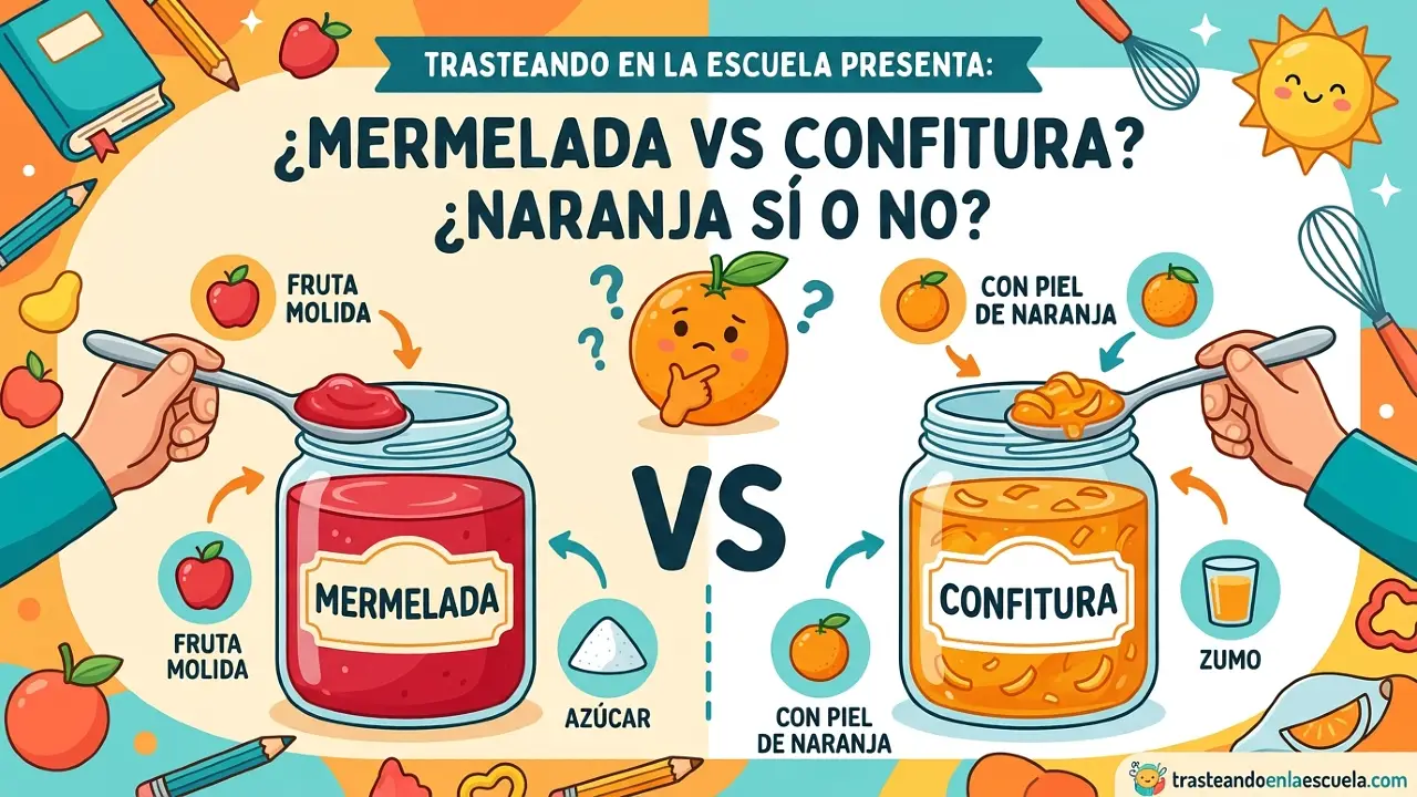 Mermelada vs marmalade: ¿naranja sí o no?