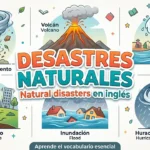 Natural disasters: desastres naturales en inglés