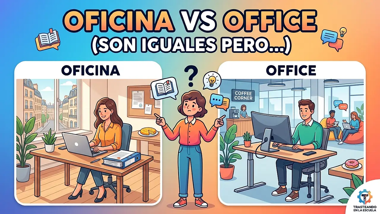 Oficina vs office (son iguales pero…)