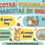 Pets: vocabulario de mascotas en inglés