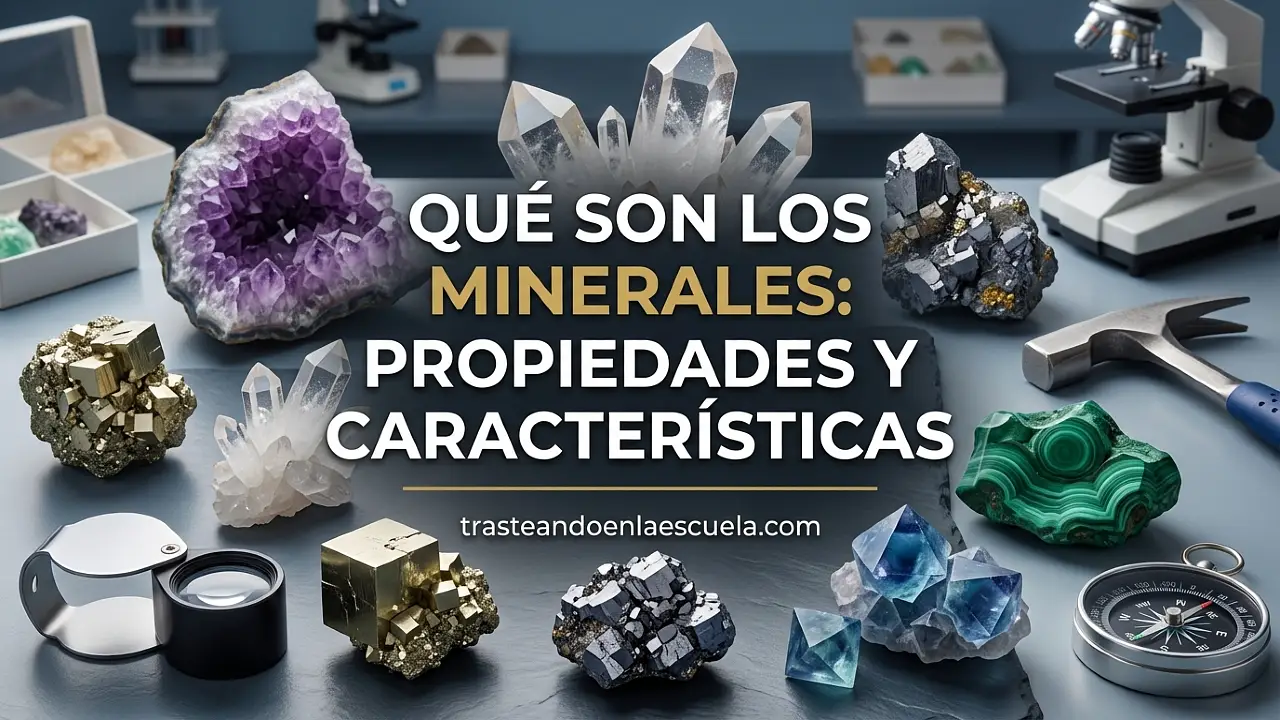 Qué son los minerales: propiedades y características