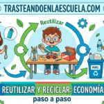 Reducir, reutilizar y reciclar: economía circular paso a paso
