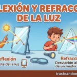 Reflexión y refracción de la luz