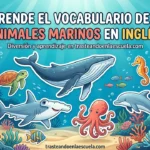 Sea animals: vocabulario de animales marinos en inglés