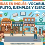 Shops in English: todas las tiendas en inglés con ejemplos y ejercicios