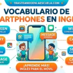 Smartphone vocabulary: vocabulario de móviles en inglés