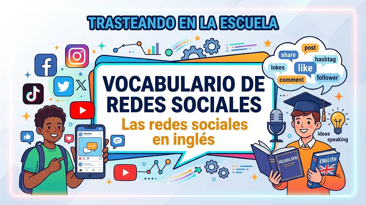 Social media vocabulary: redes sociales en inglés
