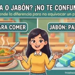Sopa vs soap: no te confundas, no es lo mismo un plato que un jabón