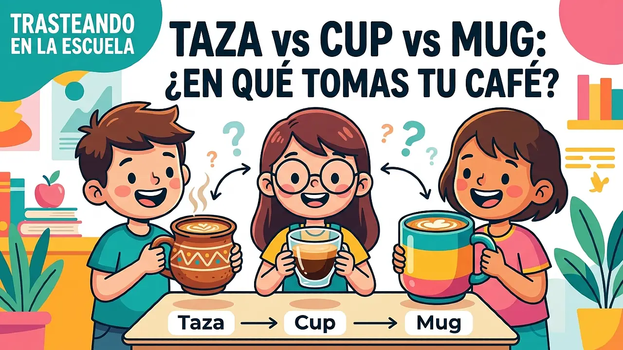 Taza vs Cup vs Mug: ¿en qué bebes tu café?