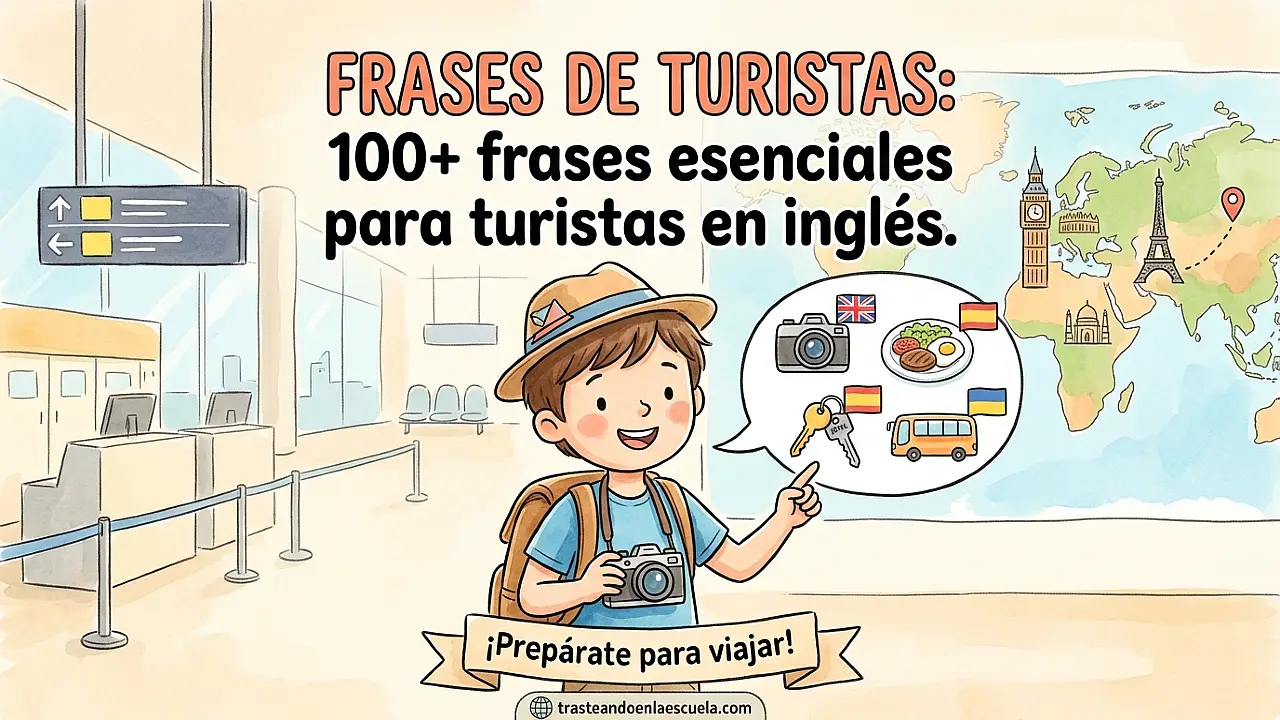 Tourist phrases: 100+ frases esenciales para turistas en inglés