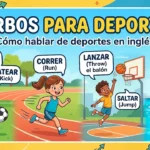 Verbs for sports: verbos para hablar de deportes en inglés