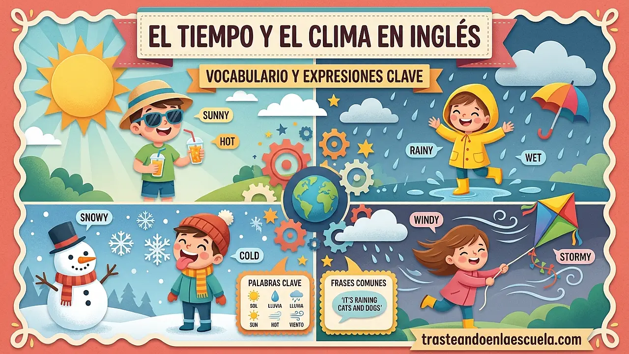 Weather: el clima en inglés - vocabulario y expresiones
