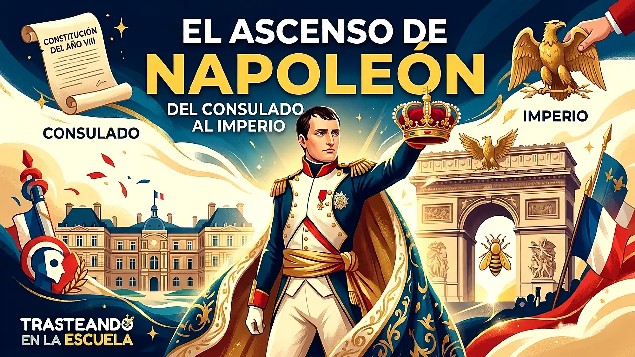 Ascenso de Napoleón: del consulado al Imperio
