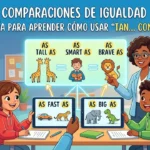 As… as: comparaciones de igualdad en inglés