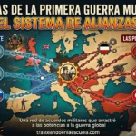 Causas de la Primera Guerra Mundial: el sistema de alianzas