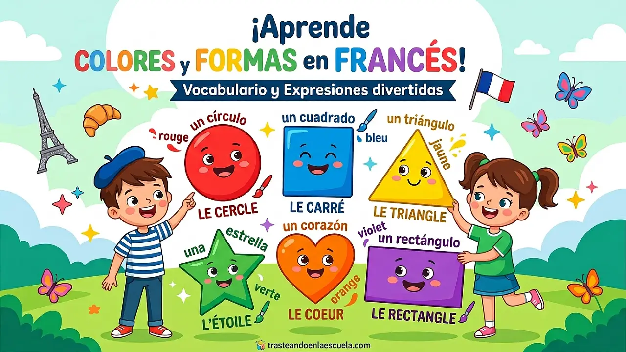 Colores y formas en francés: vocabulario y expresiones