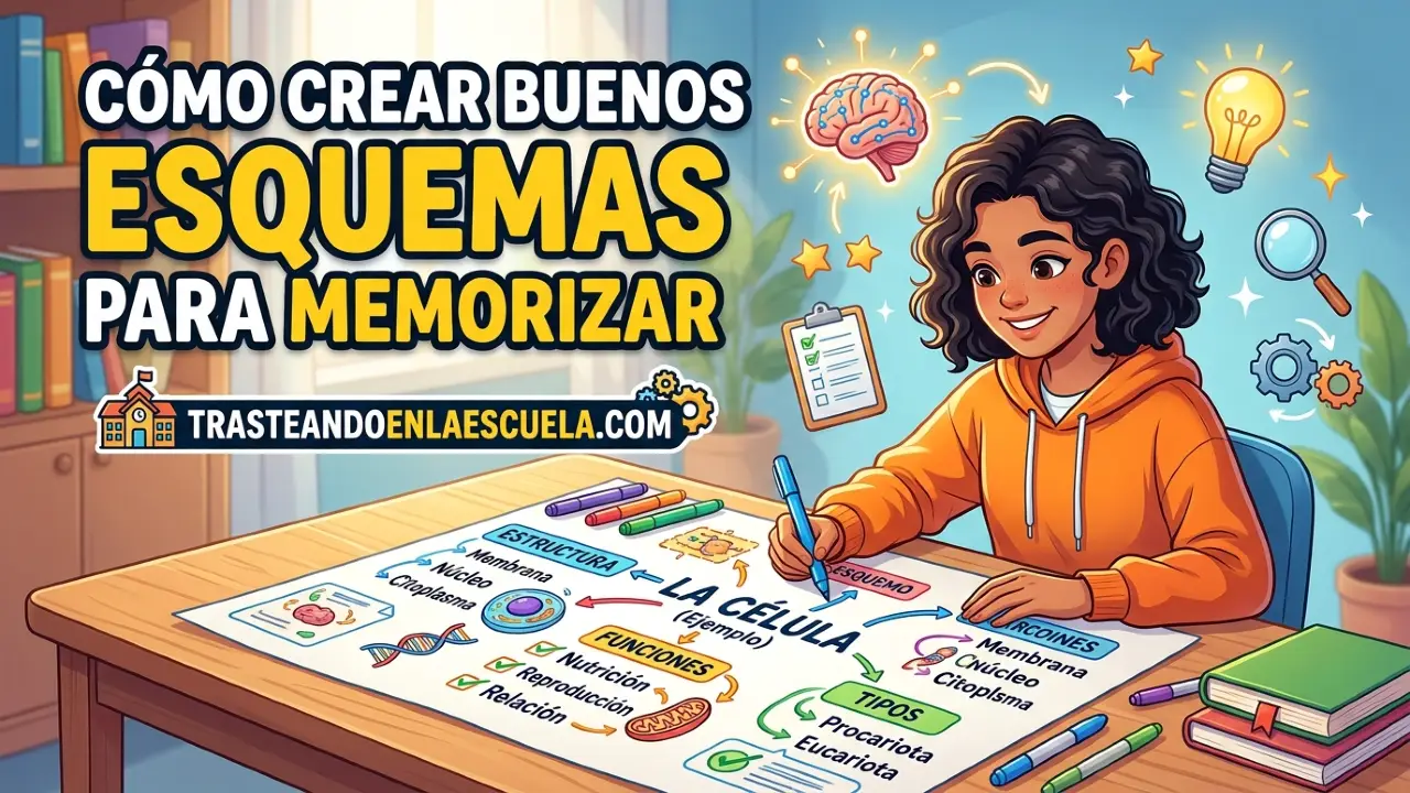 Cómo crear buenos esquemas para memorizar