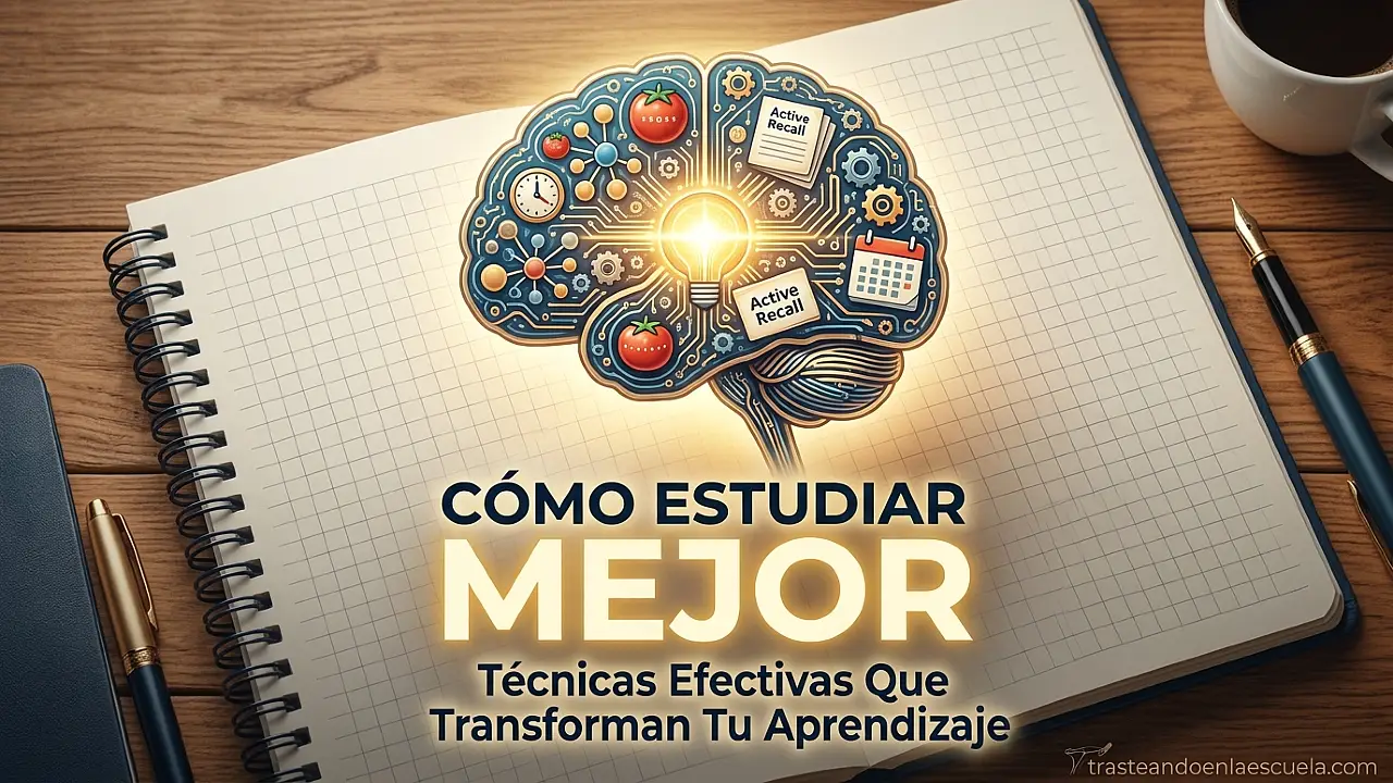 Cómo estudiar mejor: técnicas efectivas que transforman tu aprendizaje