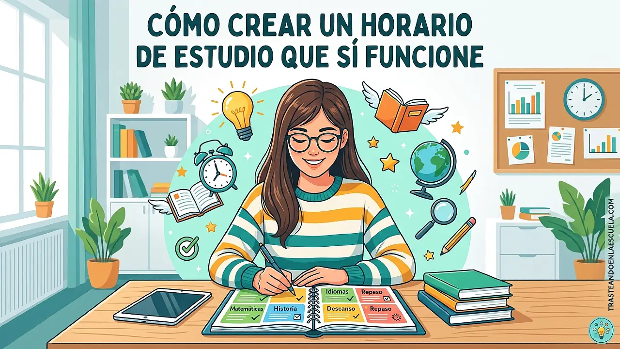 Cómo hacer un horario de estudio que realmente funcione