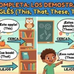 Demostrativos con sustantivos en inglés: guía completa