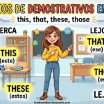 Ejercicios de demostrativos en inglés: this, that, these, those