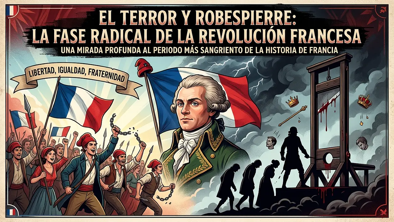 El Terror y Robespierre: la fase radical de la Revolución Francesa