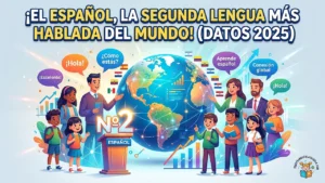 El español: segunda lengua más hablada del mundo – Datos 2025