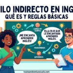 El estilo indirecto en inglés: qué es y reglas básicas