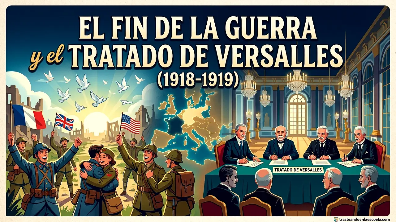 El final de la guerra y el Tratado de Versalles (1918-1919)