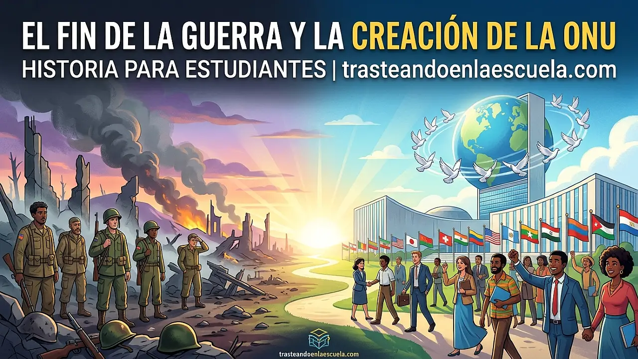 El final de la guerra y la creación de la ONU