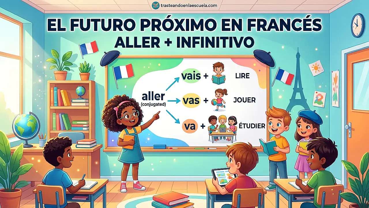 El futuro próximo en francés: aller + infinitivo